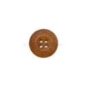 Flat Border in Gucci Design 4-Hole Wooden Button