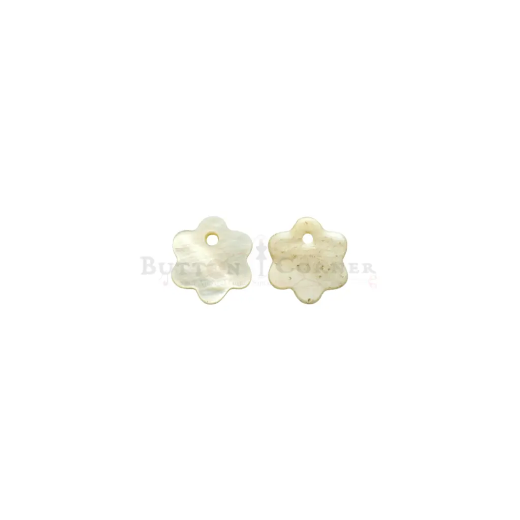 Natural River Star-Shaped Hanging Shell Button