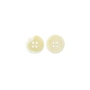 Mother-of-Pearl Coloured Wrangler Shape 4 Hole Shell Button