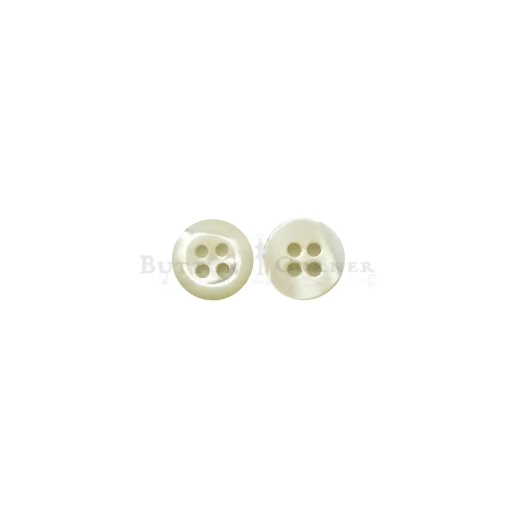 Mother-of-Pearl Deep 4 Hole Shell Button