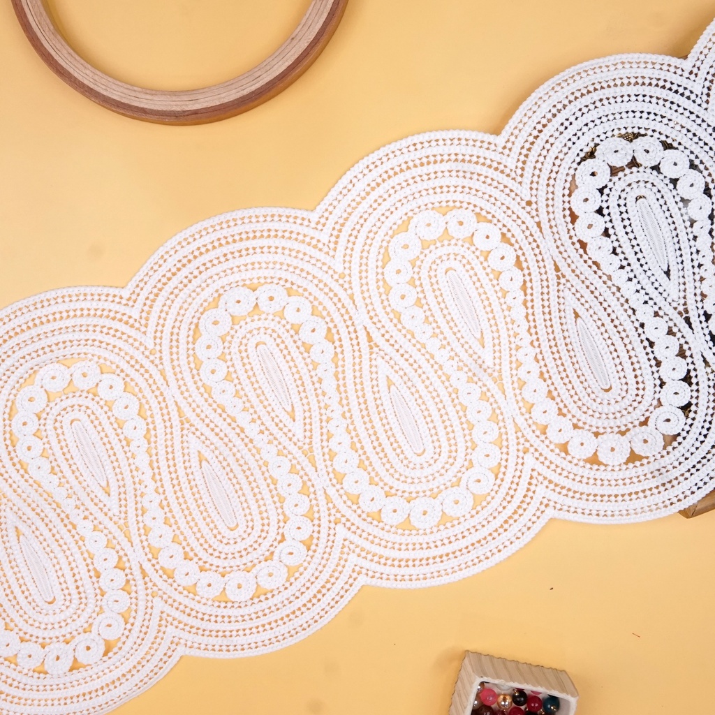 Double Side Border Shuttle Lace