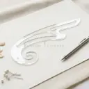 French Curve Pistolet N21 43cm(France)