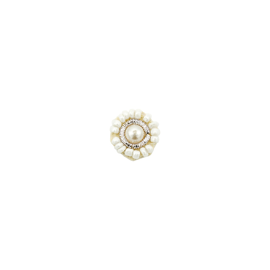 Tiny Hand Beaded Appliques Motif