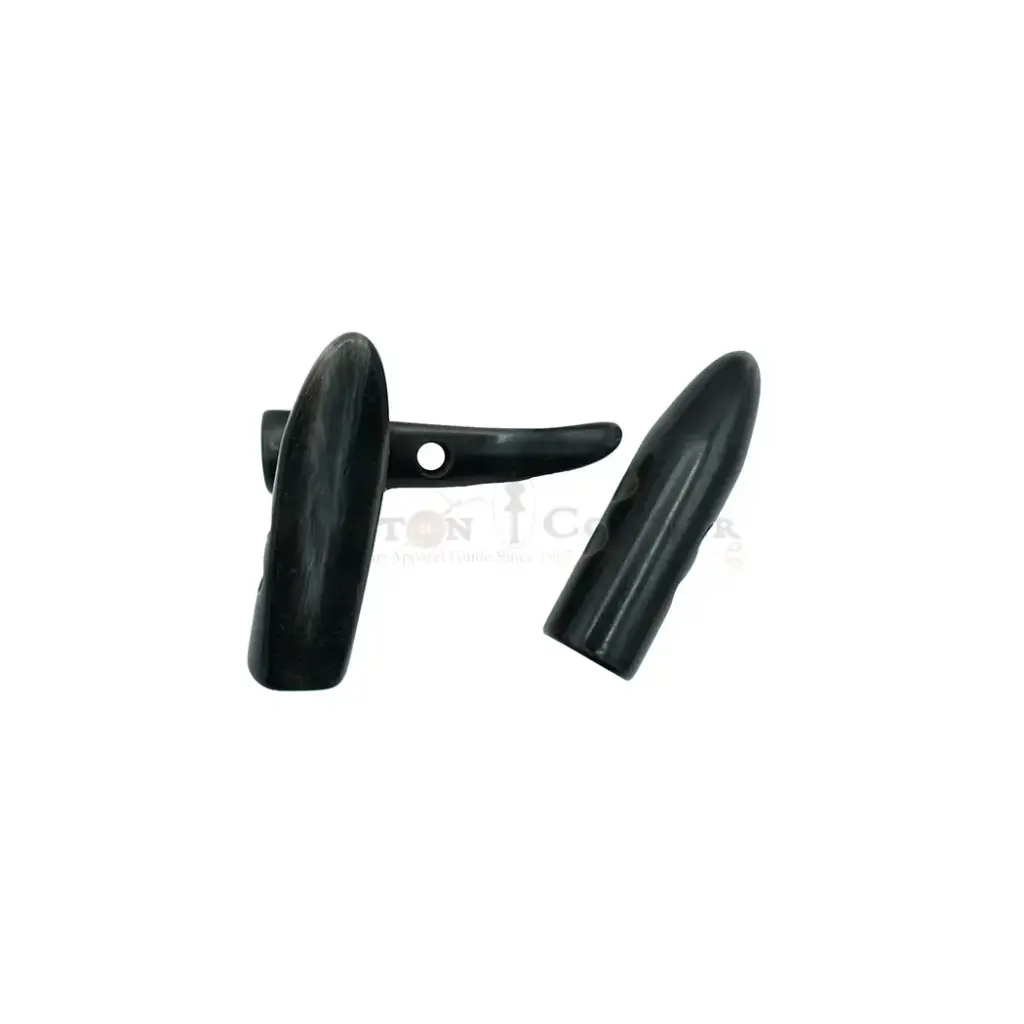 Horn Shape Polyester Toggle Button