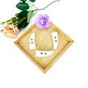 Horn Shape Duffle Polyester Toggle Button