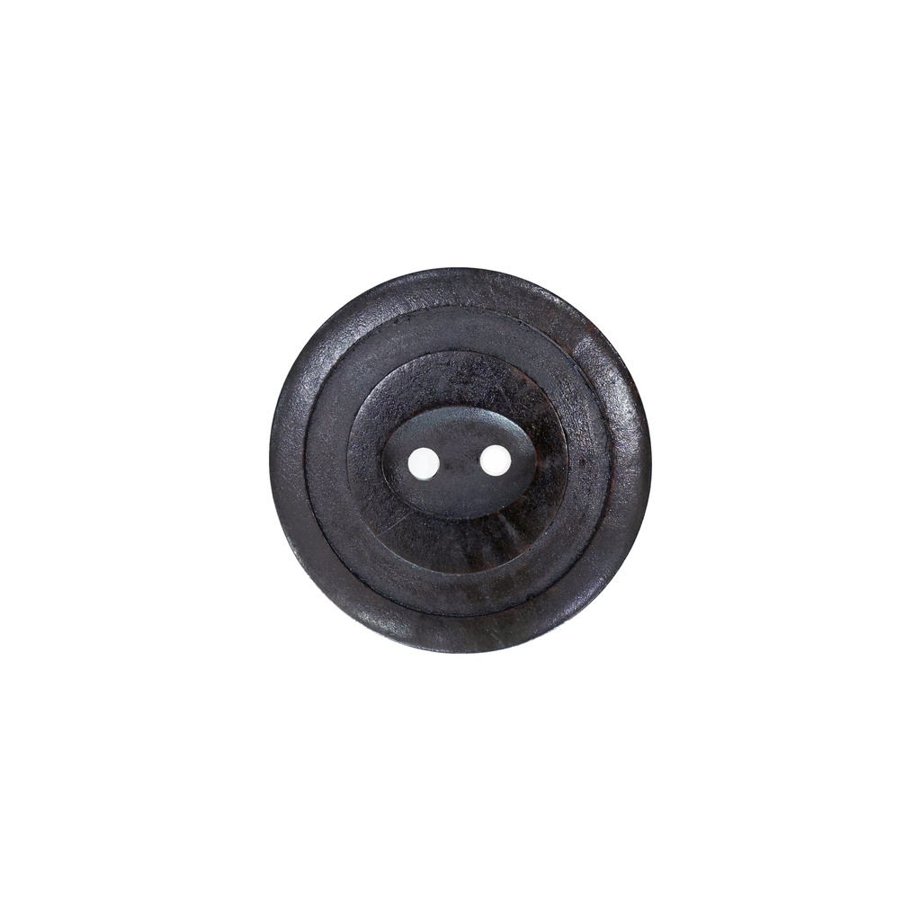 Circle Engrave 2 Hole Wooden Button