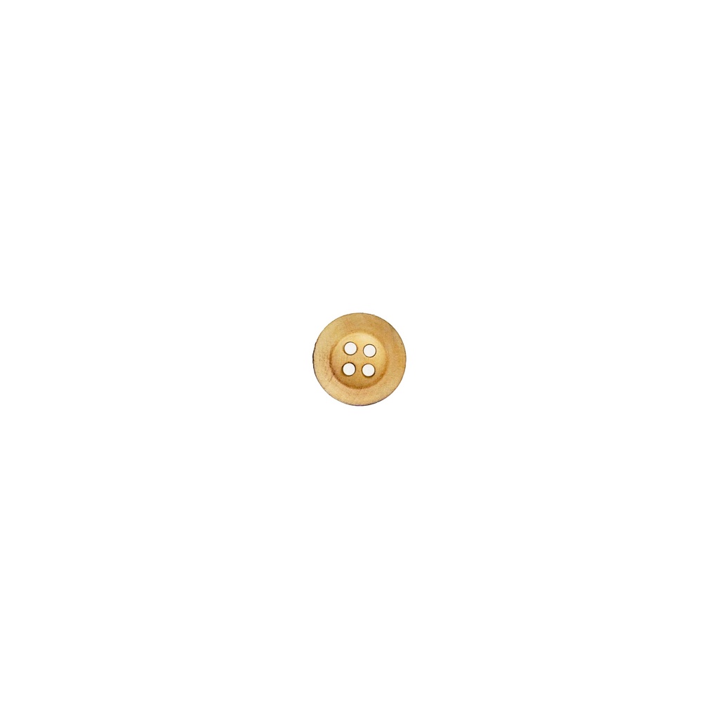 Flat Thick Border Wood Button