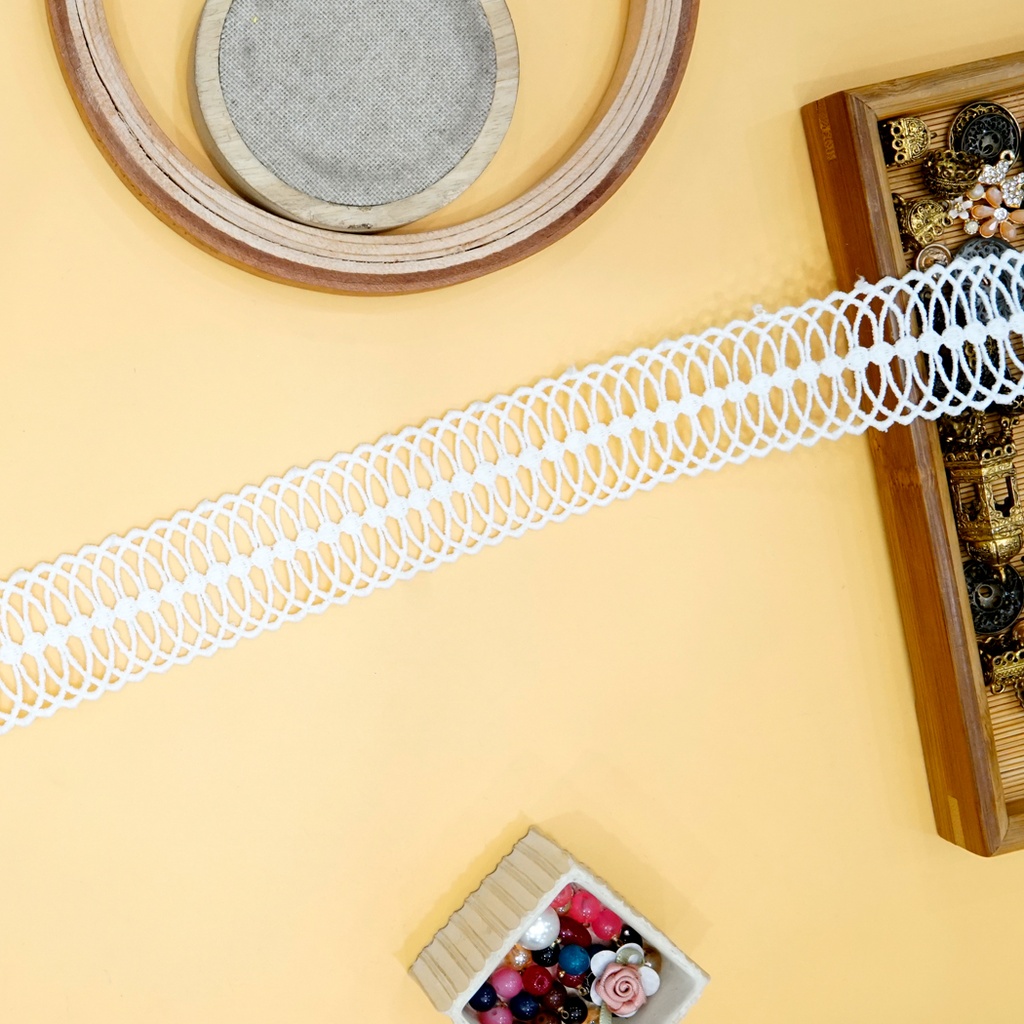 Double Side Border Shuttle Lace