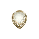Gold Base Fancy Kundan Button