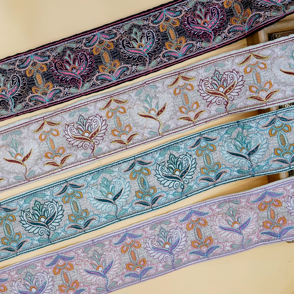 Double Side Border Embroidery Lace