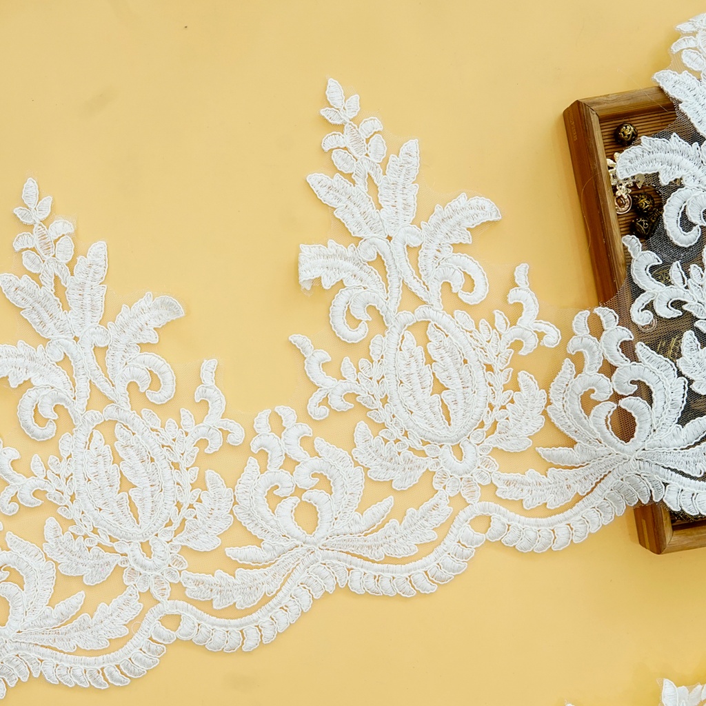 Embroidery Thread Net Lace