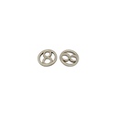 Abstract Minimal Symbol Shirt Button