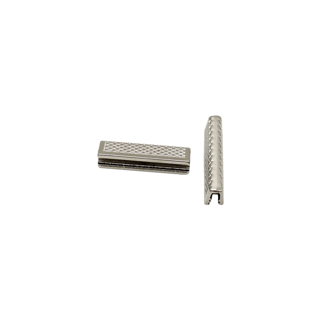 Rectangular-Shaped Metal Strap Connector Tail Clip