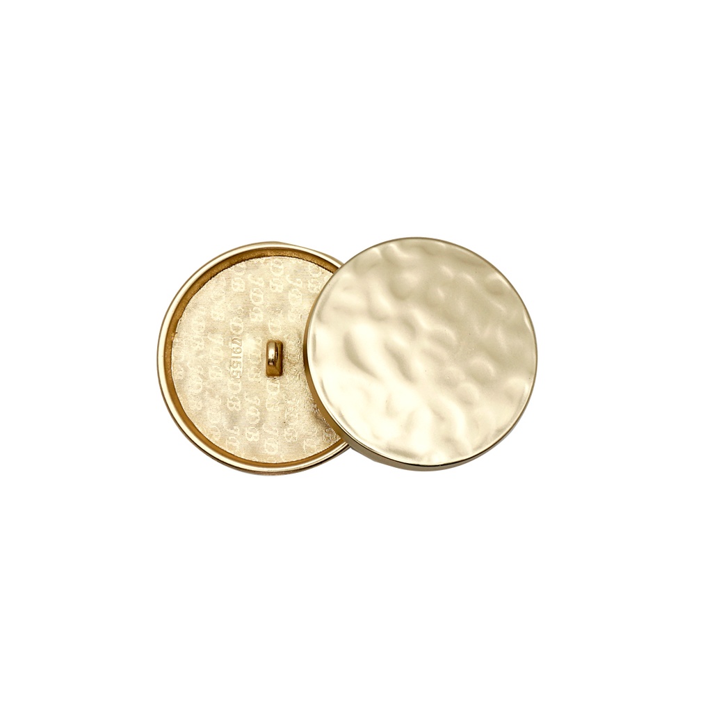 Classic Hollow Back Oversized Metal Shank Button