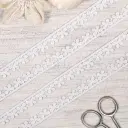 Floral Edge Side Border Shuttle Lace