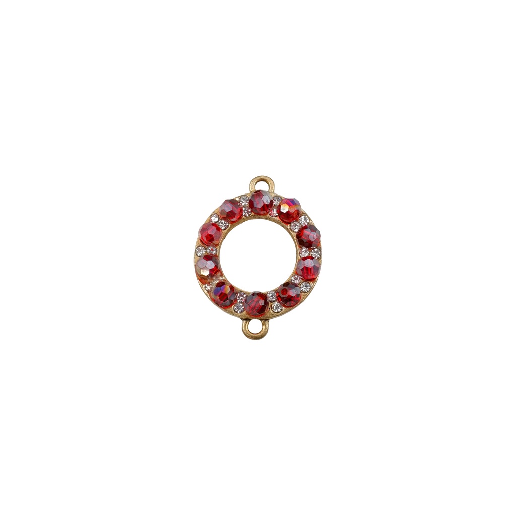 Gold Plated Circular Bar Fancy Button