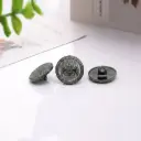 Coat of Arms Round Metal Suiting Button