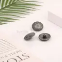 Clouding Pattern Round Shank Button