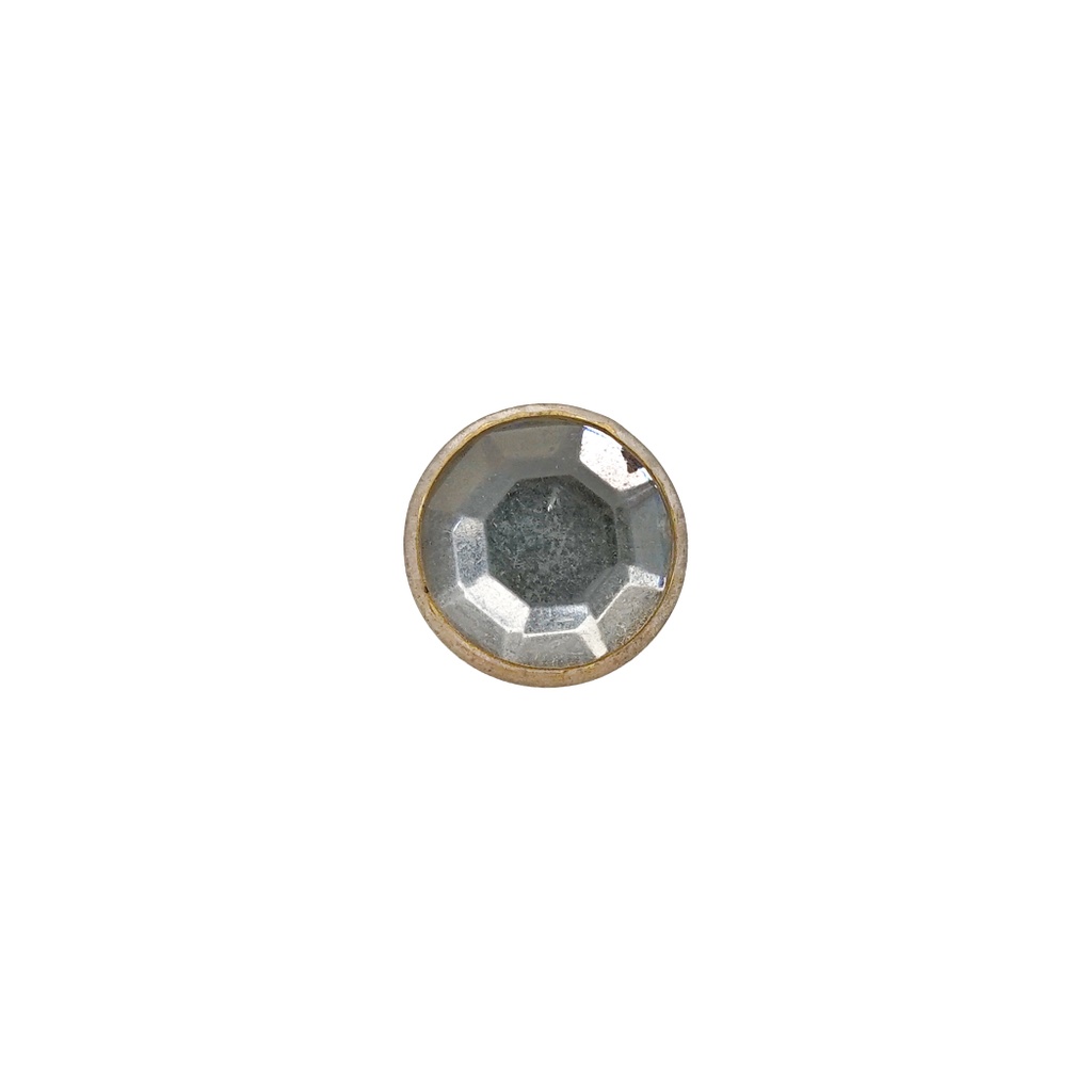 Metal Base Crystal Shank Button
