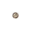 Round Shape Crystal Shank Button