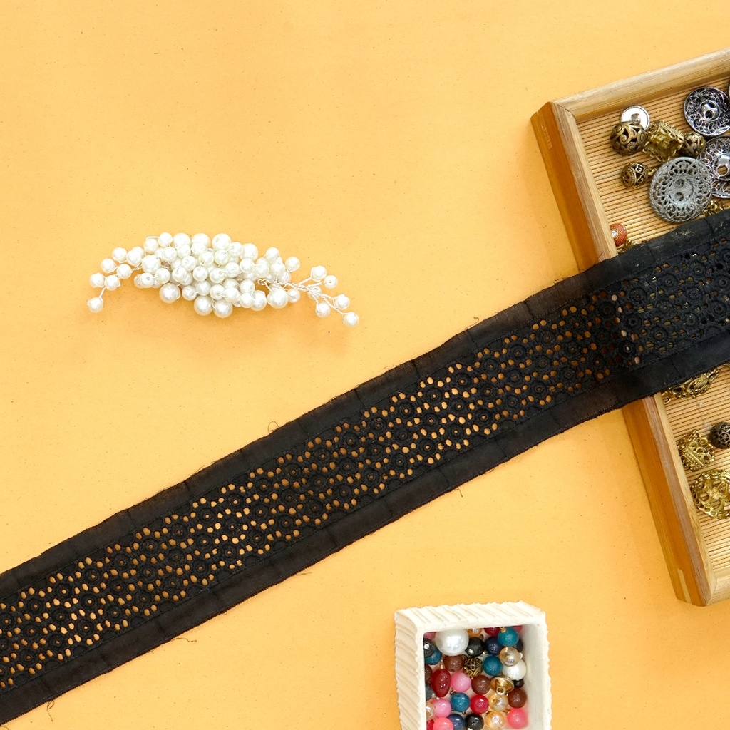 Double Side Border Cotton Lace