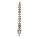 Gold Base Fancy Kundan Button patti