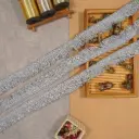 Cotton Lurex Hanging Lace