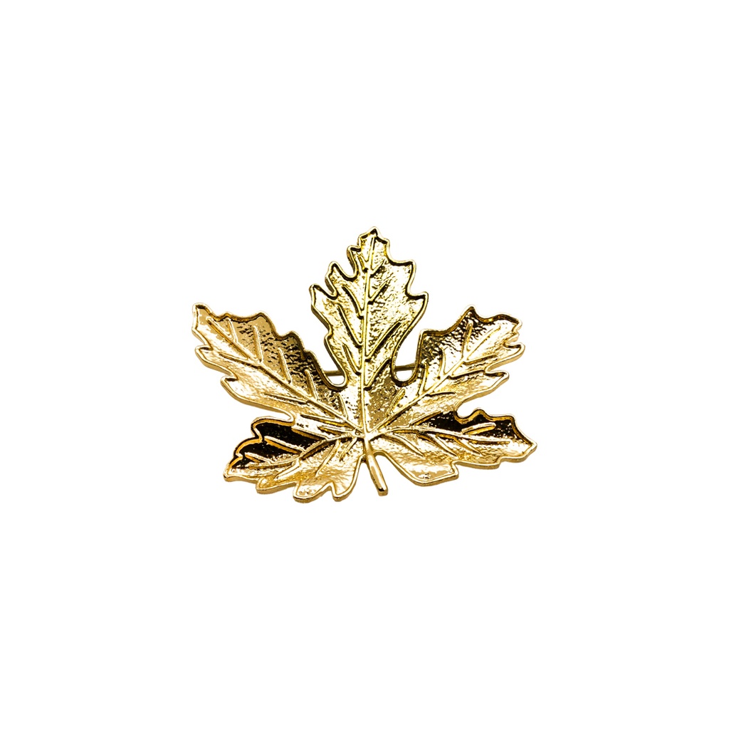 Maple Leaf Brooch