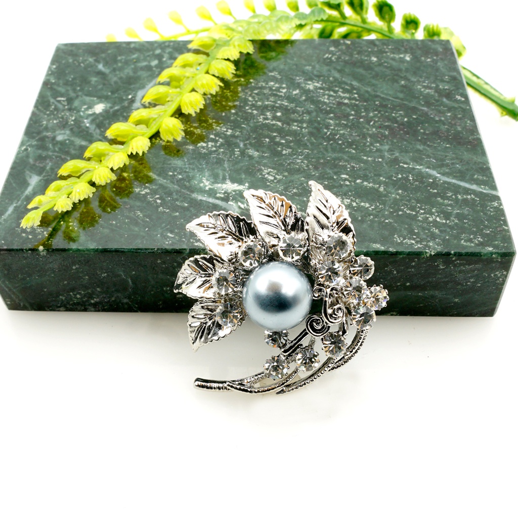 Bouquet Crystal Rhinestone Brooch