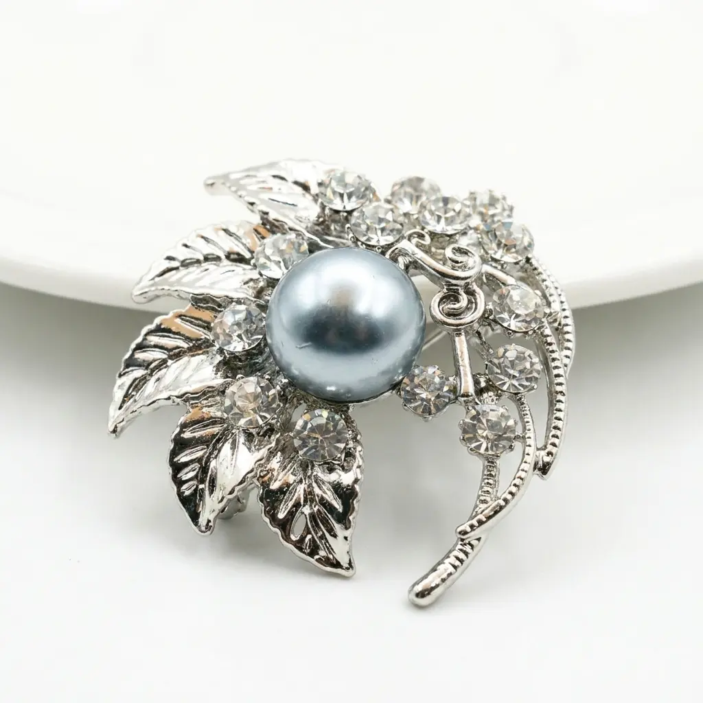 Bouquet Crystal Rhinestone Brooch