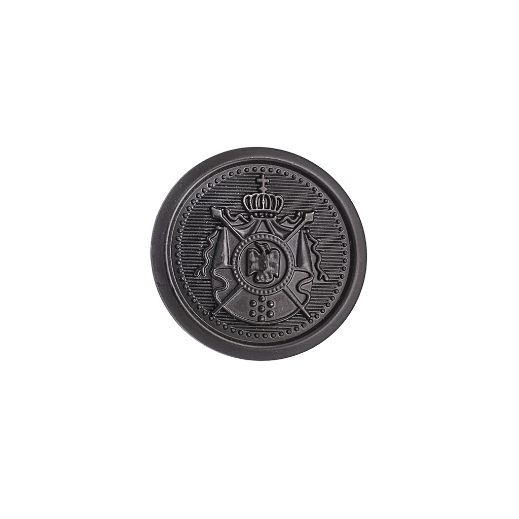 Border Crown Metal Suiting Button