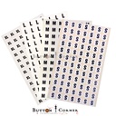 Self Adhesive Sticker Tag Size Label