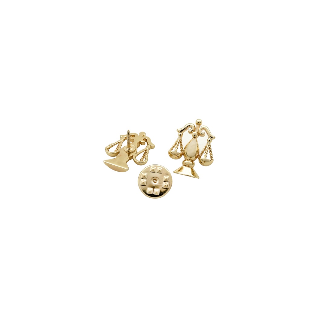 Scale Of Justice Lawyers Lapel Pin
