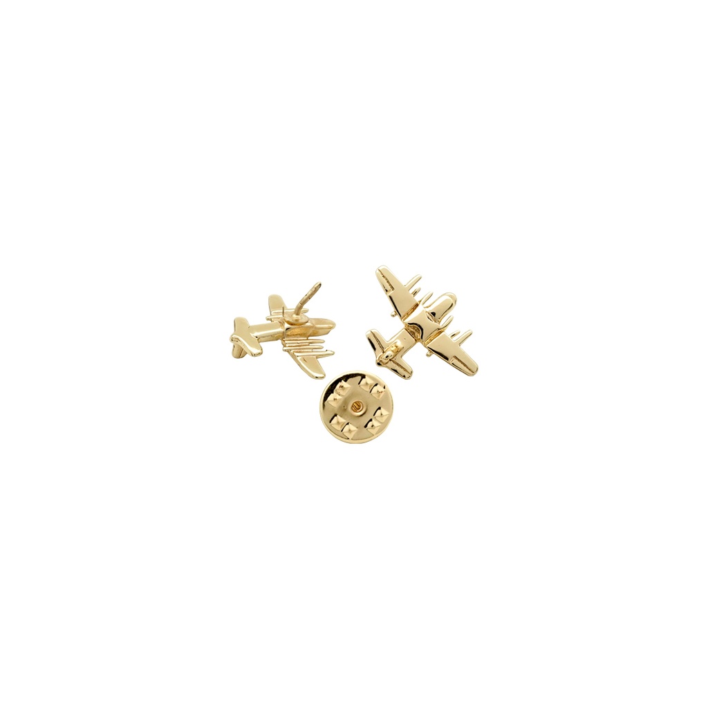 Old Bomber Plane Lapel Pin