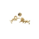 King Of The Jungle "Lion" Lapel Pin
