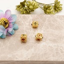 Cuboid Shape Hollow Spacer Beads