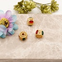 Hollow Spacer Barrel Shape Beads