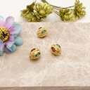 Hollow Spacer Oval Shape Beads