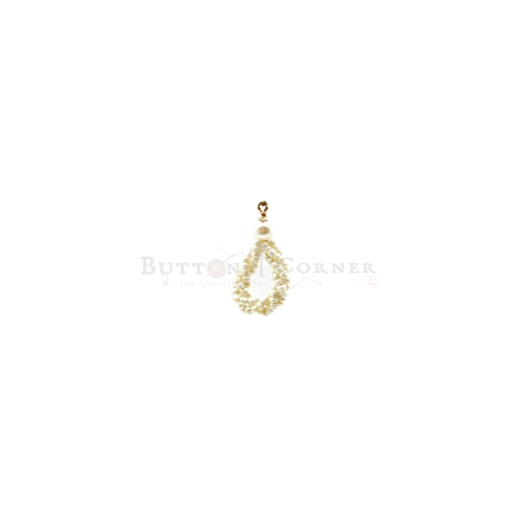 2mm Glass Beads Drop Shape Hanging