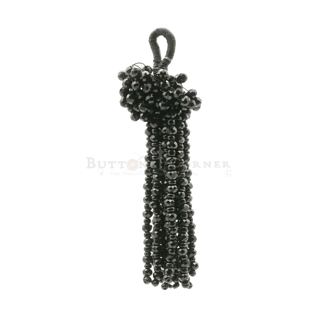 Crystals Glass Beads Tassel