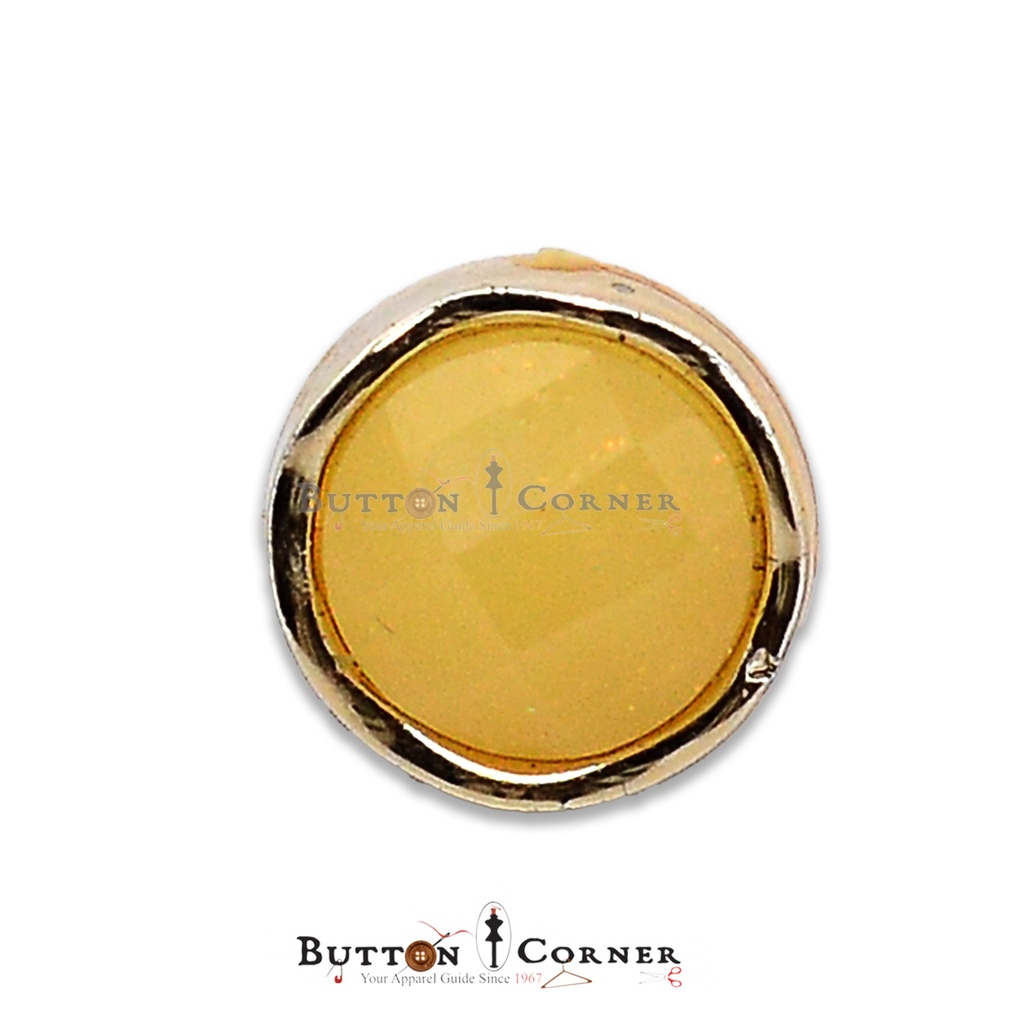 Crystal Plastic Shank Button