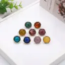 Crystal Plastic Shank Button