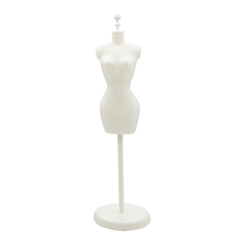 Oval Base Dress Form Style Mini Doll Mannequin