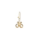 Decorative Handle Scissor Brooch