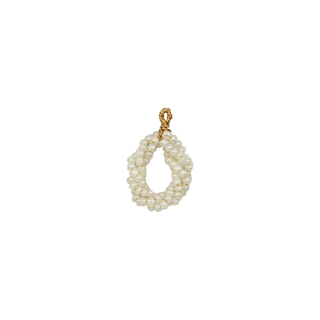 1.5mm Glass Beads Drop Shape Hanging