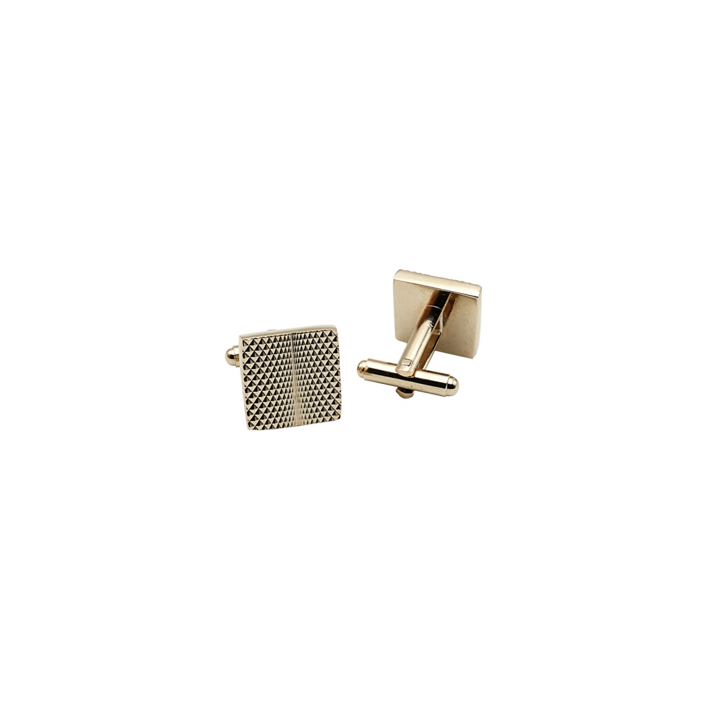 Engraved Pattern Square Cufflink