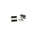 Black Onyx Classy Square Cufflink