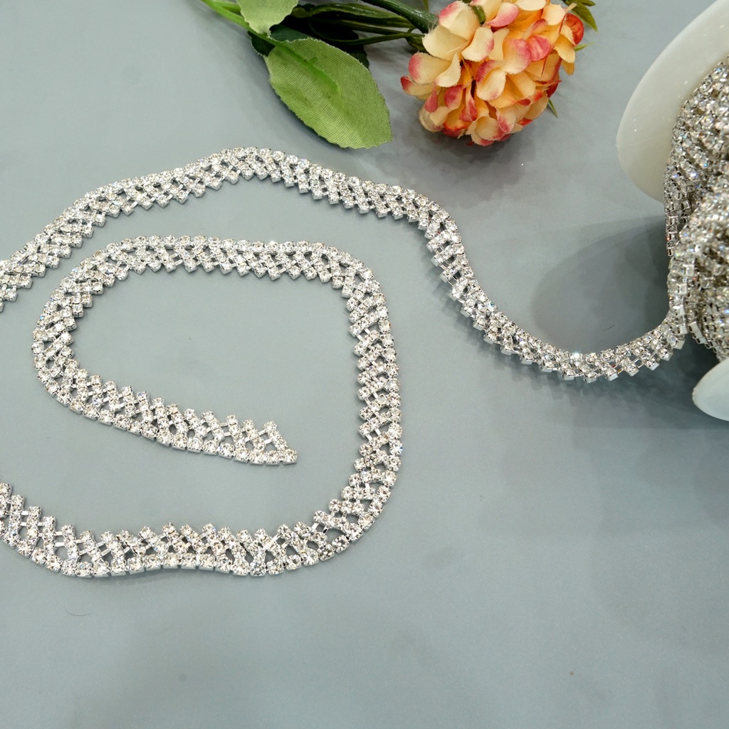 Crystals Rhinestone Fancy Chain