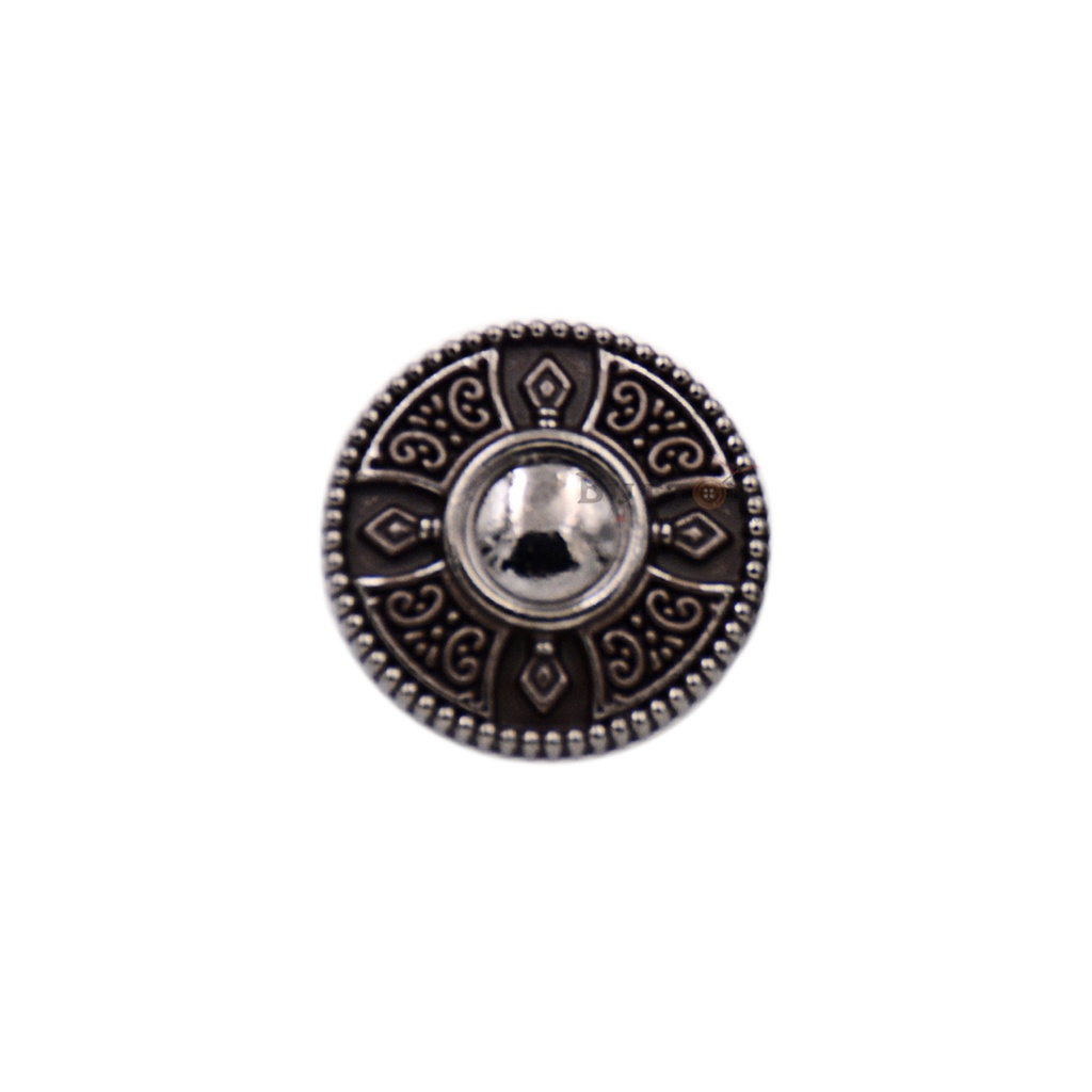Center Plain Design Suiting Button