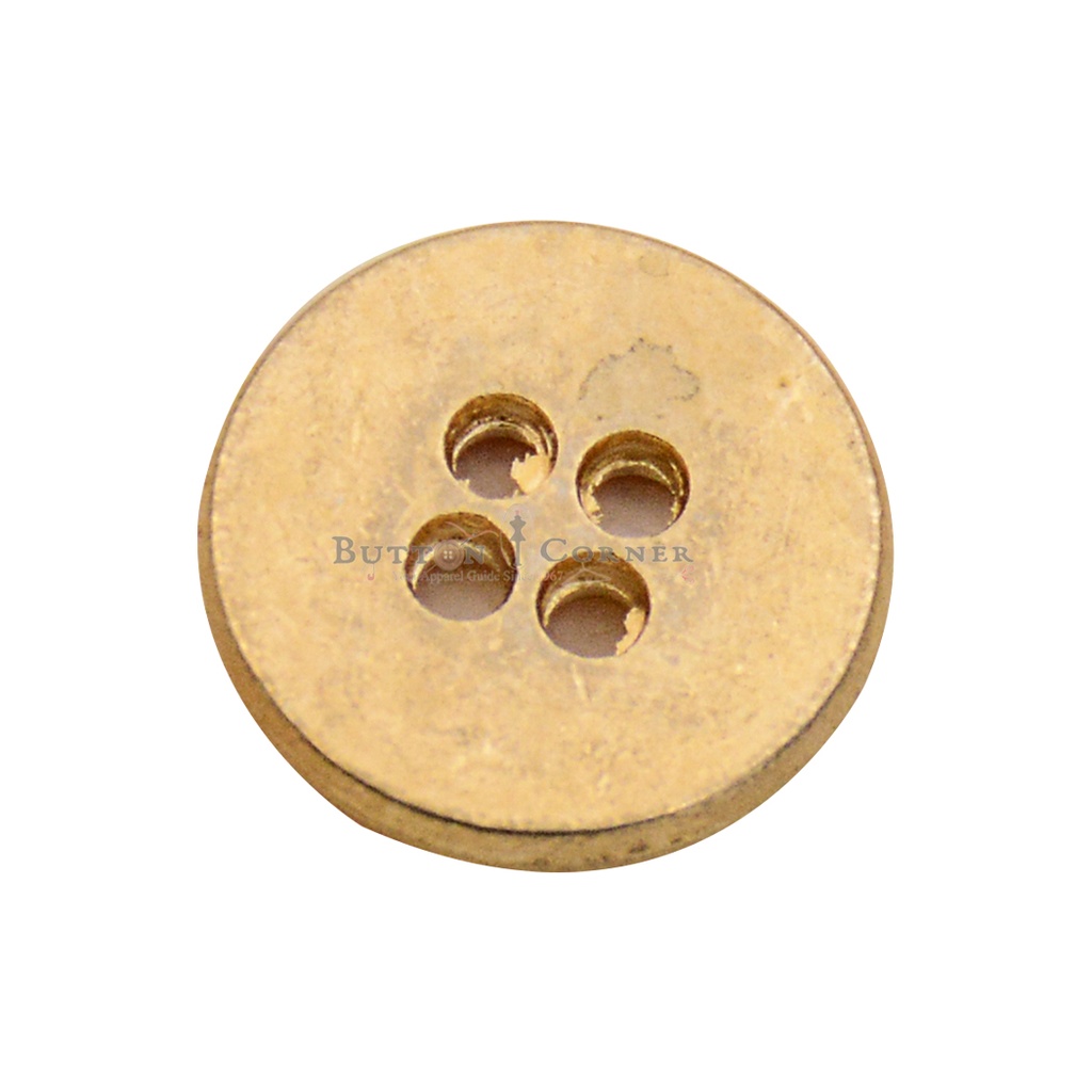 Plain Metal Shirt Button